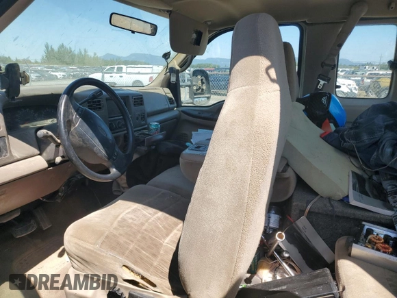 2000 Ford F-250 XL with VIN 1FTNX21S6YED26896, listed as a Copart auction lot 78841974 with 206,840 mi miles and Salvage title. Bid and sale history available at DreamBid. Image 8.