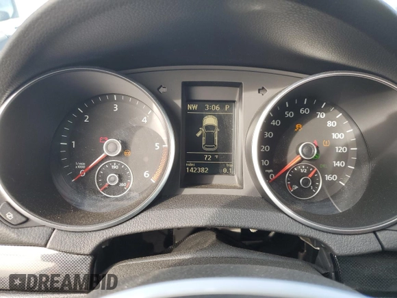 2012 Volkswagen Jetta TDI with VIN 3VWPL7AJ6CM664694, listed as a Copart auction lot 42057295 with 142,382 mi miles and Clean title. Bid and sale history available at DreamBid. Image 9.