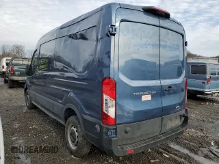 2023 Ford Transit Cargo with VIN 1FTBR1C83PKA15015, listed as a Copart auction lot 52055925 with 73,147 mi miles and Salvage Title. Bid and sale history available at carsss.com. Image 2.