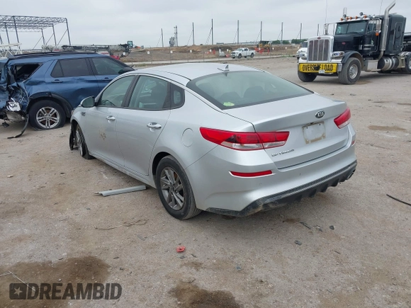 2019 Kia Optima LX with VIN 5XXGT4L38KG330893, listed as a IAAI auction lot 42365887 with 114,368 mi miles and . Bid and sale history available at DreamBid. Image 3.