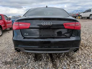 2012 Audi A6 Prestige with VIN WAUJGAFC8CN166536, listed as a Copart auction lot 45583475 with 80,574 mi miles and Salvage title. Bid and sale history available at DreamBid. Image 6.