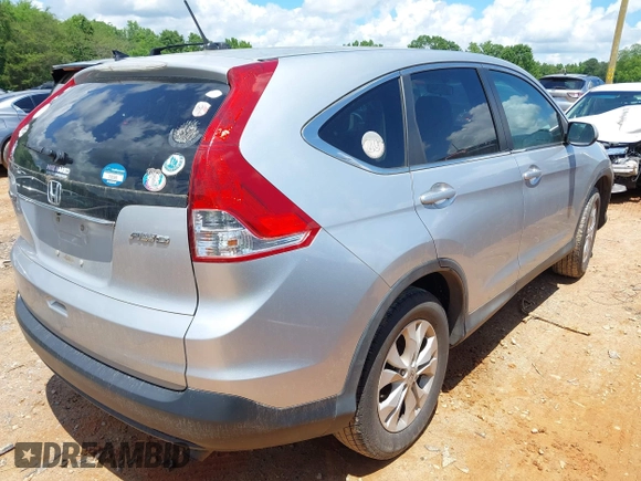 2013 Honda CR-V EX z VIN 2HKRM4H54DH678651, wystawiony jako IAAI lot #42234669 z przebiegiem 160 161 mil mil oraz . Historia ofert i sprzedaży dostępna na DreamBid. Obrazek 4.