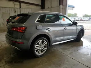2019 Audi Q5 Premium Plus with VIN WA1BNAFY9K2027261, listed as a Copart auction lot 59042595 with Not provided miles and Salvage title. Bid and sale history available at DreamBid. Image 3.