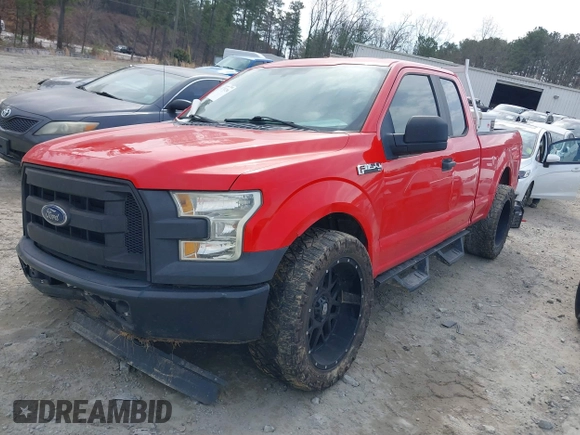2015 Ford F-150 XL with VIN 1FTEX1CF4FFB01314, listed as a IAAI auction lot 41793296 with 141,347 mi miles. Bid and sale history available at carsss.com. Image 17.
