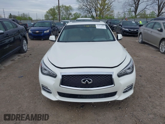 2016 Infiniti Q50 with VIN JN1EV7AR4GM345339, listed as a IAAI auction lot 42075005 with 95,208 mi miles and . Bid and sale history available at DreamBid. Image 13.