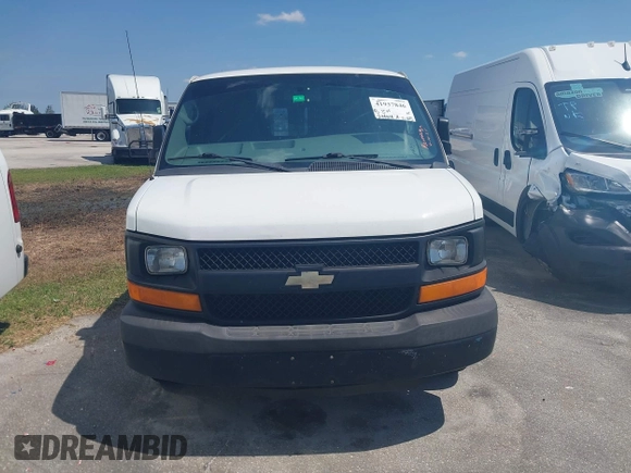 2014 Chevrolet Express Cargo Van with VIN 1GCSGAFX6E1157757, listed as a IAAI auction lot 41937846 with 231,814 mi miles. Bid and sale history available at carsss.com. Image 12.