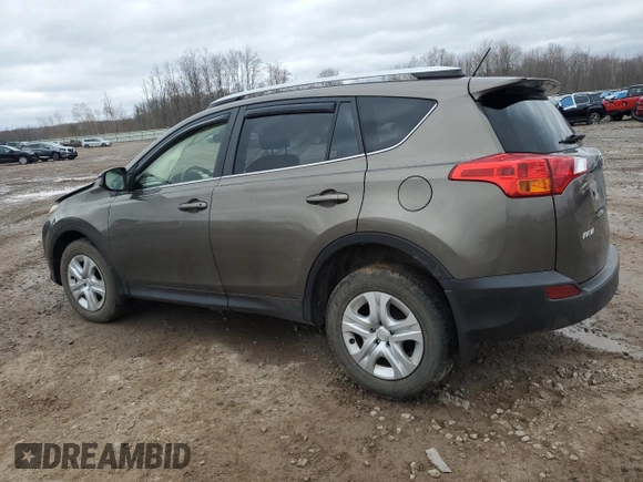 2015 Toyota RAV4 LE with VIN JTMBFREV3FD174002, listed as a Copart auction lot 53179145 with 101,877 mi miles and Salvage Title. Bid and sale history available at carsss.com. Image 2.