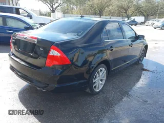 2012 Ford Fusion SEL with VIN 3FAHP0JA3CR122108, listed as a IAAI auction lot 41411683 with 245,834 mi miles. Bid and sale history available at carsss.com. Image 4.