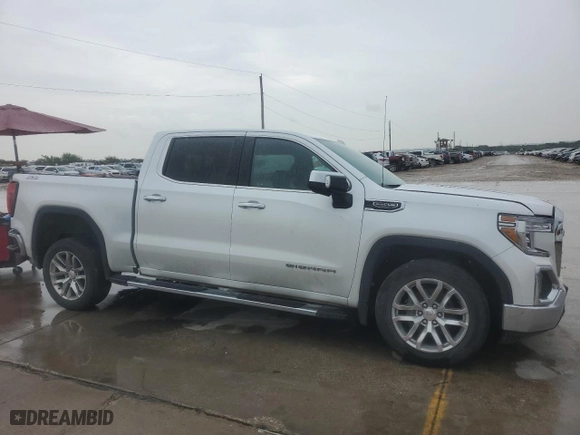 2022 GMC Sierra 1500 Limited SLT with VIN 3GTU9DED0NG142619, listed as a Copart auction lot 69307854 with 0 mi miles and Clean Title. Bid and sale history available at carsss.com. Image 4.