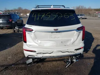 2020 Cadillac XT6 AWD Premium Luxury with VIN 1GYKPDRS1LZ123980, listed as a IAAI auction lot 41755263 with 98,560 mi miles and . Bid and sale history available at DreamBid. Image 6.