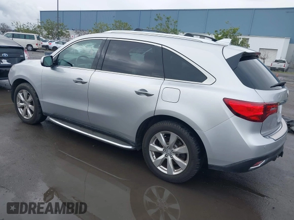 2014 Acura MDX Advance with VIN 5FRYD4H88EB036924, listed as a IAAI auction lot 41513713 with 133,133 mi miles and . Bid and sale history available at carsss.com. Image 3.