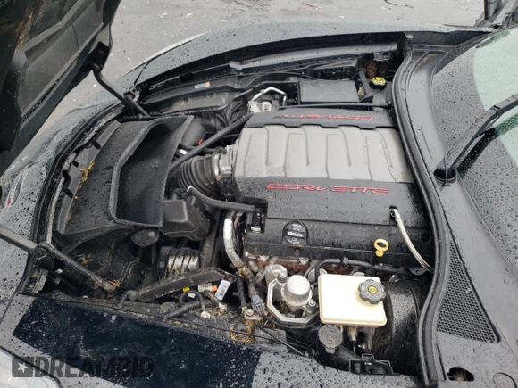 2015 Chevrolet Corvette 1LT with VIN 1G1YB2D73F5106866, listed as a Copart auction lot 66398114 with 0 mi miles and Salvage Title. Bid and sale history available at carsss.com. Image 11.