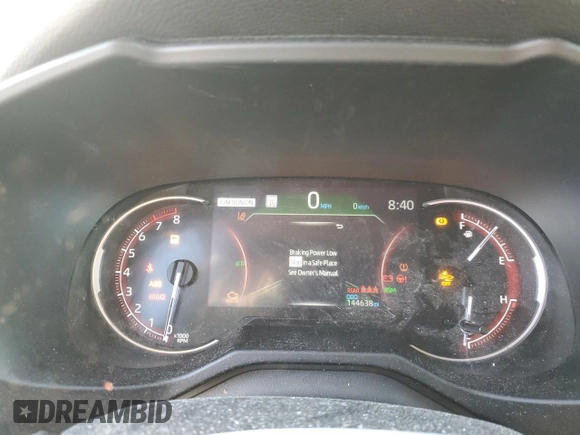2023 Toyota RAV4 Adventure with VIN 2T3J1RFV5PW356409, listed as a Copart auction lot 44229385 with 144,638 mi miles and Salvage Title. Bid and sale history available at carsss.com. Image 9.