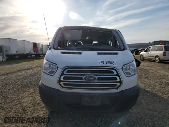 2019 Ford Transit Passenger XL with VIN 1FBZX2ZM1KKA31922, listed as a Copart auction lot 48793945 with 156,062 mi miles and Salvage Title. Bid and sale history available at carsss.com. Image 5.