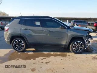 2024 Jeep Compass Limited с VIN 3C4NJDCN9RT589163, выставлен на аукционе IAAI как лот 41327216 с пробегом Не указан миль и . История ставок и продаж доступна на DreamBid. Изображение 14.