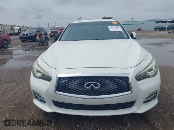 2015 Infiniti Q50 Premium z VIN JN1BV7AR6FM402481, wystawiony jako IAAI lot #41957004 z przebiegiem 171 913 mil mil oraz . Historia ofert i sprzedaży dostępna na DreamBid. Obrazek 12.