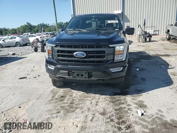 2021 Ford F-150 XL with VIN 1FTFW1E58MFC20671, listed as a Copart auction lot 53516425 with 60,988 mi miles and Salvage Title. Bid and sale history available at carsss.com. Image 14.
