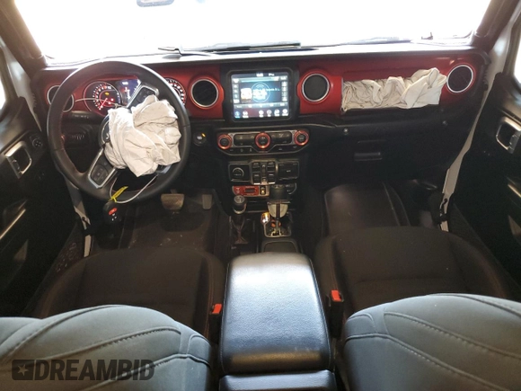 2021 Jeep Wrangler Unlimited Rubicon z VIN 1C4JJXFG5MW767036, wystawiony jako Copart lot #56918355 z przebiegiem 52 994 mil mil oraz Szkoda całkowita • Salvage title. Historia ofert i sprzedaży dostępna na DreamBid. Obrazek 8.