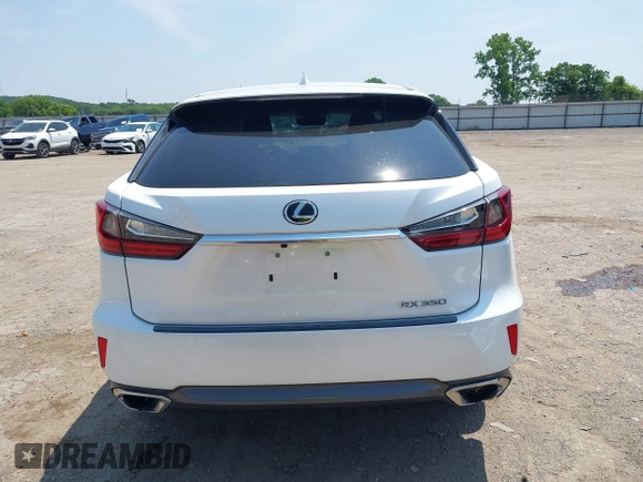 2017 Lexus RX 350 with VIN 2T2BZMCA7HC103598, listed as a IAAI auction lot 42471755 with 101,593 mi miles and . Bid and sale history available at DreamBid. Image 17.