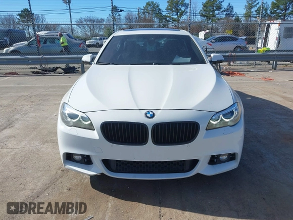 2015 BMW 5 Series 528i xDrive with VIN WBA5A7C50FD627458, listed as a IAAI auction lot 41641143 with 130,157 mi miles and . Bid and sale history available at carsss.com. Image 6.