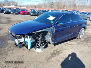 2015 Audi A3 2.0T Premium Plus with VIN WAUEFGFF2F1036412, listed as a IAAI auction lot 41829206 with 46,668 mi miles. Bid and sale history available at carsss.com. Image 19.