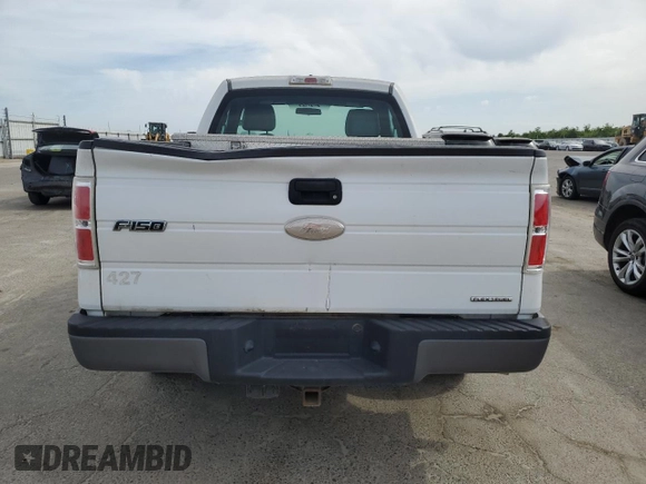 2012 Ford F-150 XL with VIN 1FTMF1CF9CFB58814, listed as a Copart auction lot 55185625 with 61,530 mi miles and Clean title. Bid and sale history available at DreamBid. Image 10.