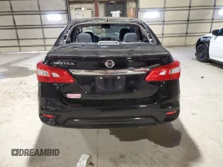 2017 Nissan Sentra S with VIN 3N1AB7AP9HY279584, listed as a Copart auction lot 47652215 with 53,881 mi miles and Salvage Title. Bid and sale history available at carsss.com. Image 6.