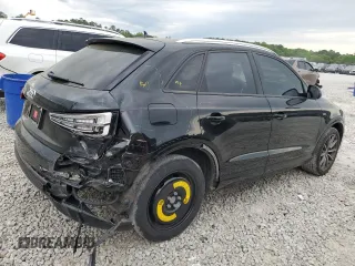 2018 Audi Q3 Premium with VIN WA1BCCFS3JR016128, listed as a Copart auction lot 53683375 with 71,172 mi miles and Salvage title. Bid and sale history available at DreamBid. Image 3.
