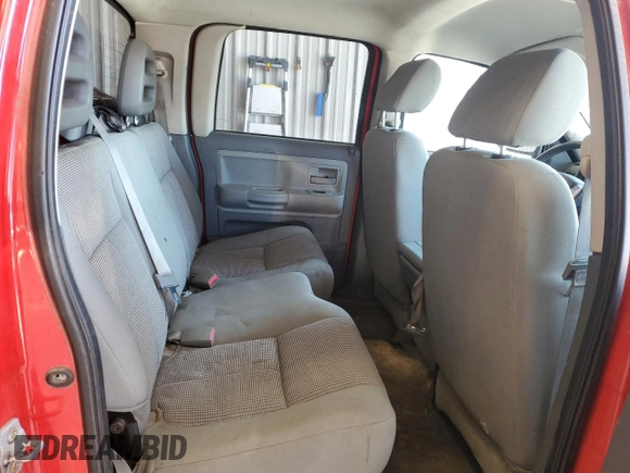 2007 Dodge Dakota SLT with VIN 1D7HW48PX7S195197, listed as a Copart auction lot 44504705 with 206,111 mi miles and Clean Title. Bid and sale history available at carsss.com. Image 10.