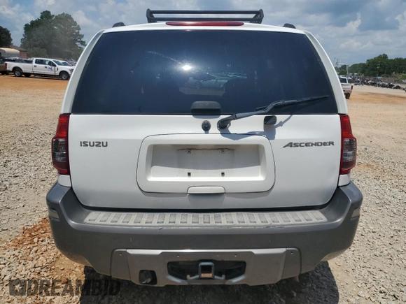2006 Isuzu Ascender S z VIN 4NUDS13S662702565, wystawiony jako Copart lot #65395835 z przebiegiem 251 853 mil mil oraz Szkoda całkowita • Salvage title. Historia ofert i sprzedaży dostępna na DreamBid. Obrazek 6.