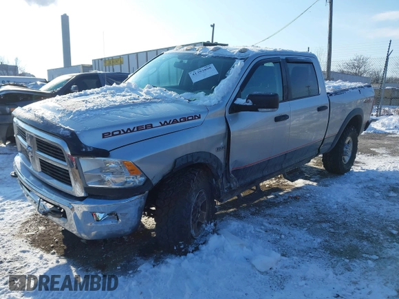 2012 Ram 2500 Power Wagon with VIN 3C6TD5ET3CG134915, listed as a IAAI auction lot 41393898 with 139,118 mi miles. Bid and sale history available at carsss.com. Image 16.