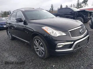 2017 Infiniti QX50 with VIN JN1BJ0RP2HM384036, listed as a IAAI auction lot 41422304 with 89,843 mi miles. Bid and sale history available at carsss.com. Image 1.