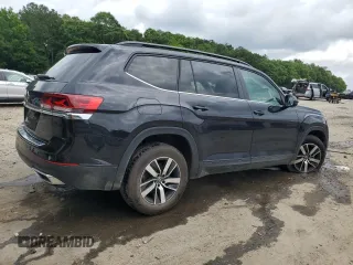 2022 Volkswagen Atlas SE with VIN 1V2DP2CA4NC534992, listed as a Copart auction lot 59531005 with 41,927 mi miles and Salvage title. Bid and sale history available at DreamBid. Image 3.