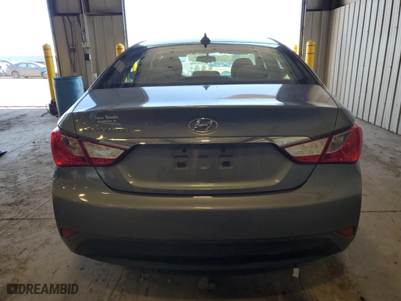 2014 Hyundai Sonata GLS with VIN 5NPEB4AC8EH839940, listed as a Copart auction lot 52439425 with 205,458 mi miles and Salvage Title. Bid and sale history available at carsss.com. Image 6.