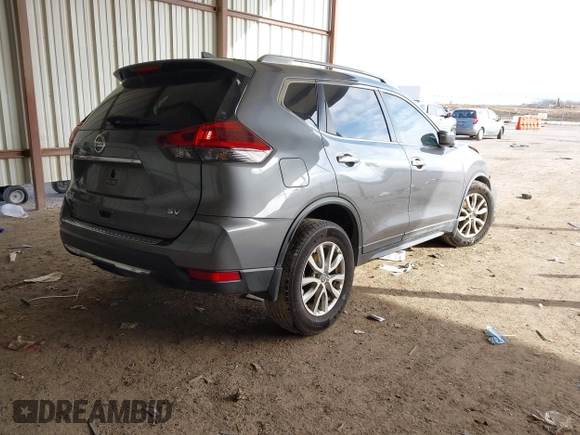 2018 Nissan Rogue SV with VIN 5N1AT2MT0JC762767, listed as a IAAI auction lot 41625813 with 56,766 mi miles and . Bid and sale history available at carsss.com. Image 4.
