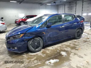 2024 Nissan LEAF SV PLUS with VIN 1N4CZ1CV6RC551017, listed as a Copart auction lot 45392275 with 10,291 mi miles and Salvage Title. Bid and sale history available at carsss.com. Image 1.