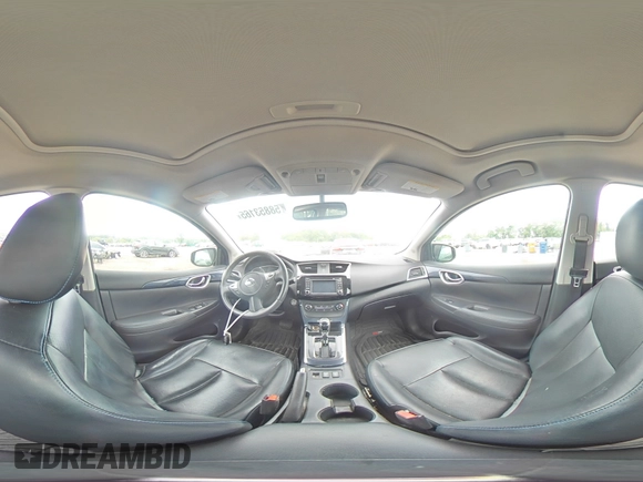 2017 Nissan Sentra SR with VIN 3N1AB7AP9HY237576, listed as a Copart auction lot 58853165 with 93,720 mi miles and Salvage title. Bid and sale history available at DreamBid. Image 14.