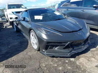 2020 Chevrolet Corvette 2LT with VIN 1G1Y72D45L5115152, listed as a IAAI auction lot 40916427 with 25,581 mi miles. Bid and sale history available at carsss.com. Image 1.