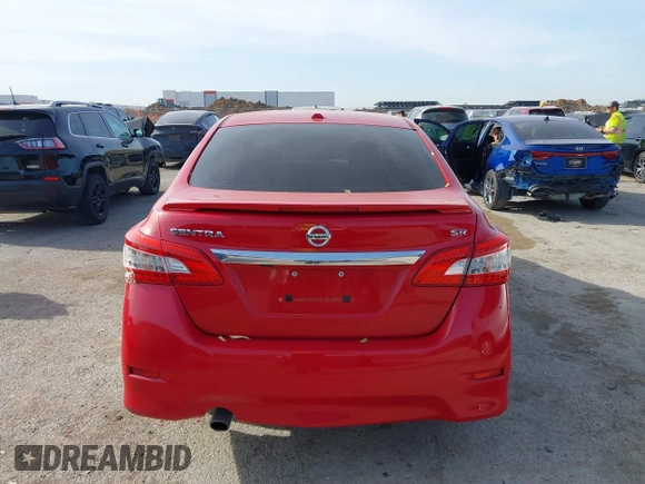 2015 Nissan Sentra SR with VIN 3N1AB7AP2FY256614, listed as a IAAI auction lot 41848944 with 161,440 mi miles and . Bid and sale history available at DreamBid. Image 16.