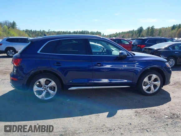 2023 Audi Q5 S line Premium Plus z VIN WA1EAAFY4P2052682, wystawiony jako IAAI lot #42118016 z przebiegiem 24 135 mil mil oraz . Historia ofert i sprzedaży dostępna na DreamBid. Obrazek 13.