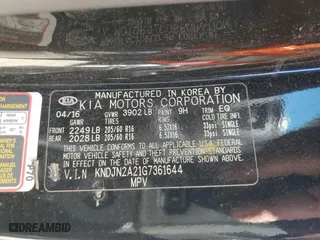 2016 Kia Soul with VIN KNDJN2A21G7361644, listed as a Copart auction lot 52882555 with 192,728 mi miles and Clean Title. Bid and sale history available at carsss.com. Image 13.