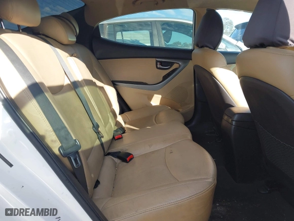 2012 Hyundai Elantra GLS with VIN 5NPDH4AE0CH118794, listed as a IAAI auction lot 41681328 with 209,421 mi miles. Bid and sale history available at carsss.com. Image 8.