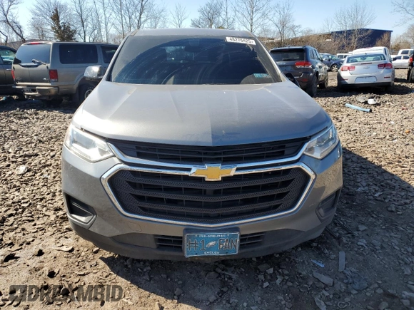 2018 Chevrolet Traverse LS with VIN 1GNEVFKW2JJ213644, listed as a Copart auction lot 48276425 with 93,462 mi miles and Salvage Title. Bid and sale history available at carsss.com. Image 5.