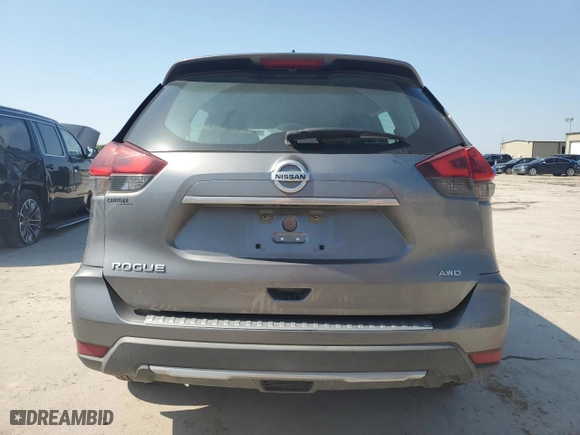 2018 Nissan Rogue SV with VIN KNMAT2MV7JP566291, listed as a Copart auction lot 52120905 with 131,437 mi miles and Salvage Title. Bid and sale history available at carsss.com. Image 6.