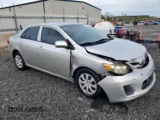 2012 Toyota Corolla L with VIN 2T1BU4EE6CC868233, listed as a Copart auction lot 51265335 with 187,086 mi miles and Salvage Title. Bid and sale history available at DreamBid. Image 4.