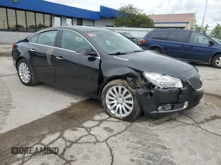 2013 Buick Regal Turbo Premium 1 with VIN 2G4GS5EVXD9193808, listed as a Copart auction lot 58151685 with 102,949 mi miles and Salvage title. Bid and sale history available at DreamBid. Image 4.
