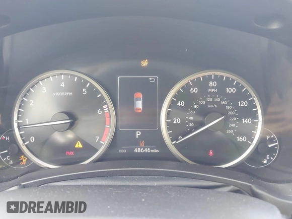 2021 Lexus NX 300 with VIN JTJDARDZ3M5026870, listed as a IAAI auction lot 42559036 with 48,646 mi miles and . Bid and sale history available at DreamBid. Image 7.