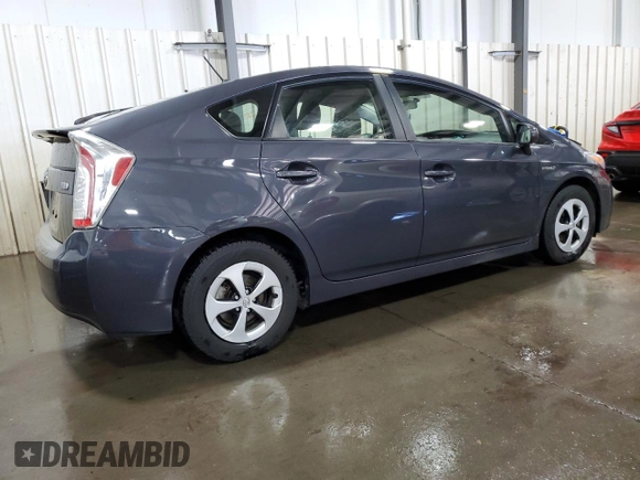 2013 Toyota Prius One with VIN JTDKN3DUXD1649944, listed as a Copart auction lot 52382095 with 233,680 mi miles and Salvage Title. Bid and sale history available at carsss.com. Image 3.