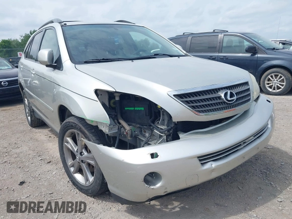 2006 Lexus RX 400h with VIN JTJHW31U260002052, listed as a IAAI auction lot 42487866 with 160,256 mi miles and . Bid and sale history available at DreamBid. Image 6.