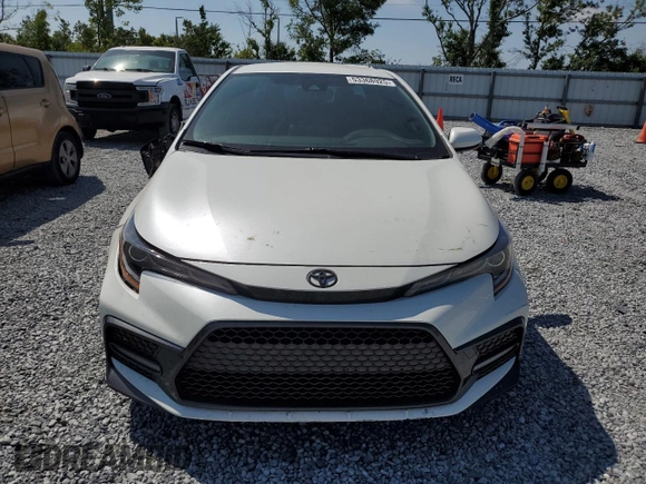 2021 Toyota Corolla SE with VIN JTDS4MCE3MJ071415, listed as a Copart auction lot 53368925 with 74,736 mi miles and Salvage Title. Bid and sale history available at carsss.com. Image 5.
